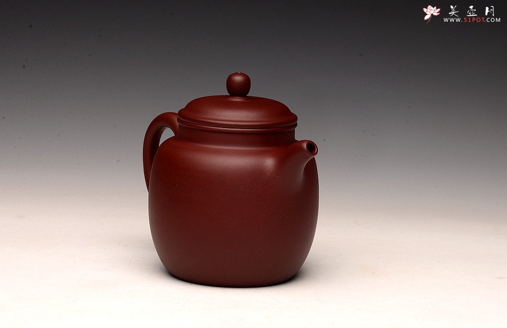 紫砂壶图片：美壶特惠 俞欣荣新作 挺拔俊秀 留云 优质枣红泥 极易泡养 - 美壶网