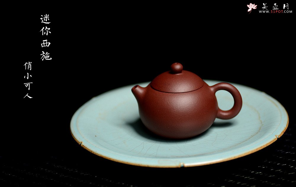 紫砂壶图片：美壶特惠 俏小可人 迷你西施 器虽小却不敢省工料~ - 美壶网