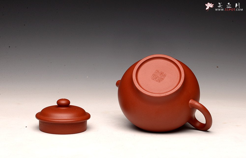 紫砂壶图片：徐亚春作品 传统实用 饱满周正 掇只 优质朱泥 - 美壶网