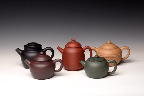 泓渝山房紫砂壶 美壶特惠 五色土巨轮套组 把玩送礼佳品 