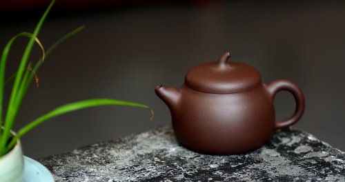 美壶定制紫砂壶 美壶特惠 端庄大方 实用器型 匏瓜壶 原矿紫泥