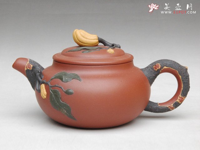 紫砂壶图片：佛手壶 - 美壶网
