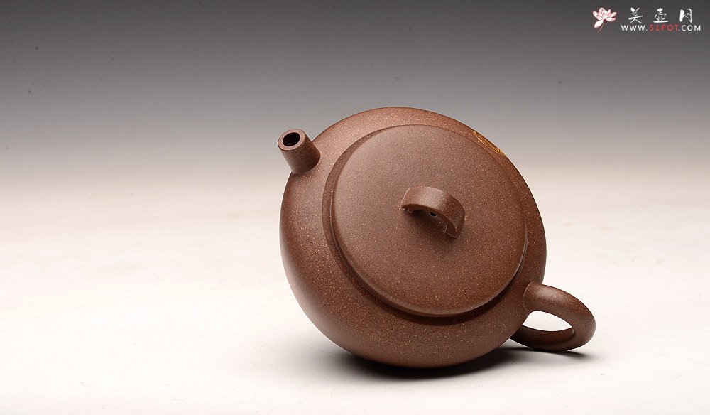 紫砂壶图片：詹黎明文气作品 优质青段 全手巨轮珠 夏日畅饮必备 - 美壶网