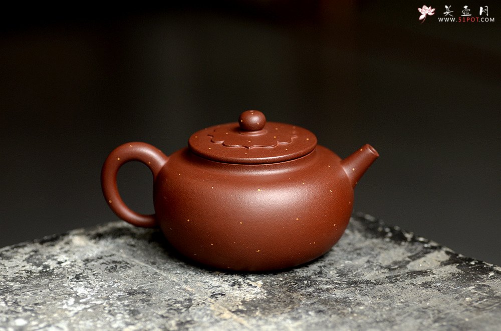 紫砂壶图片：温文尔雅 素雅精致 全手铺砂明华  - 美壶网