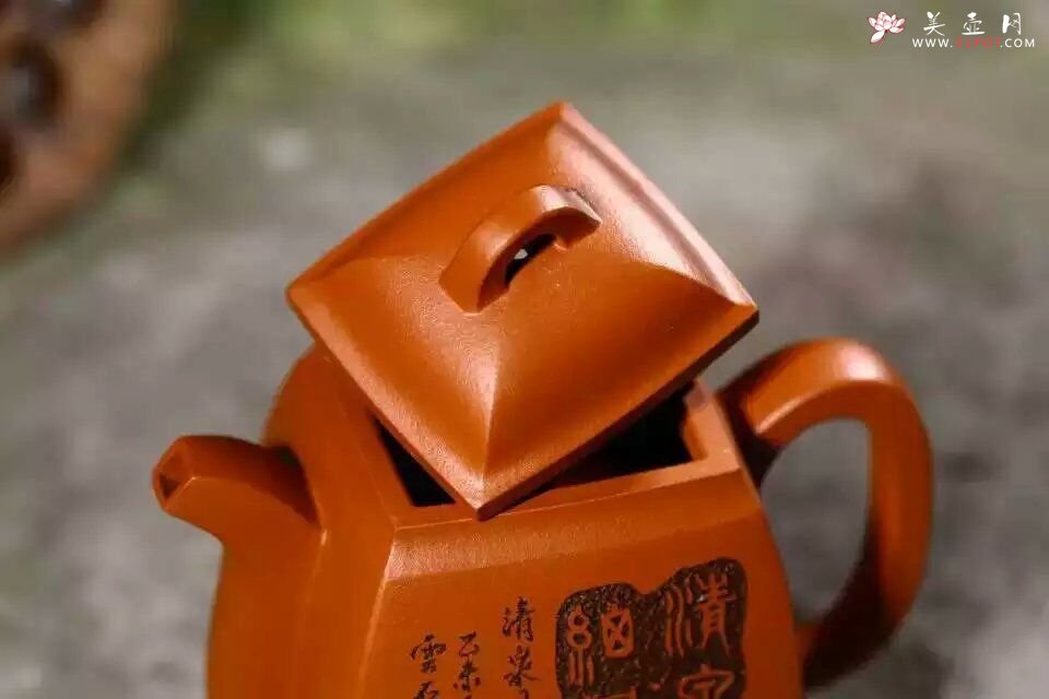 紫砂壶图片：汉方壶 - 美壶网