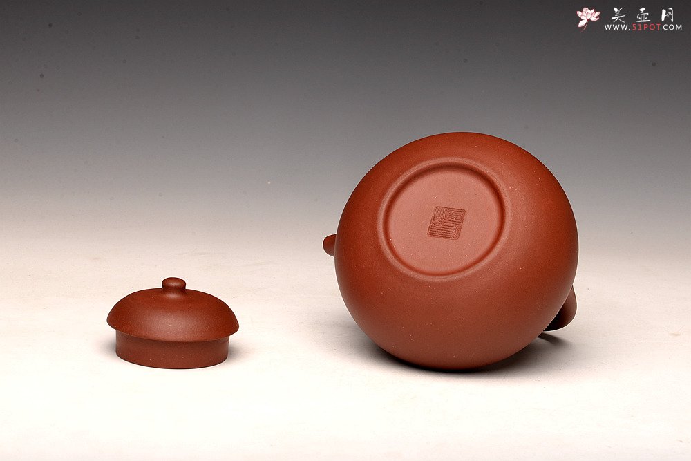 紫砂壶图片：张悦全手工新品 柿提壶 难度大  - 美壶网