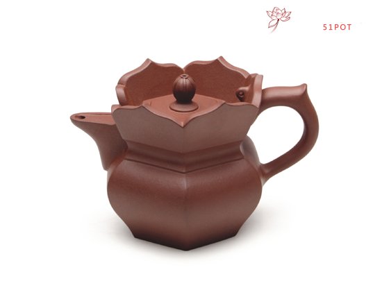 紫砂壶图片：全手工高僧帽 - 美壶网