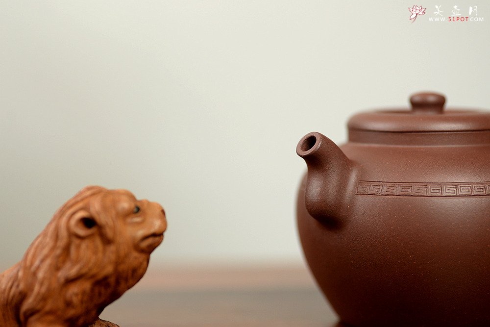 紫砂壶图片：钱建荷全手新作 品心 古瓮造型颇为好玩 做工精致  知心 - 美壶网