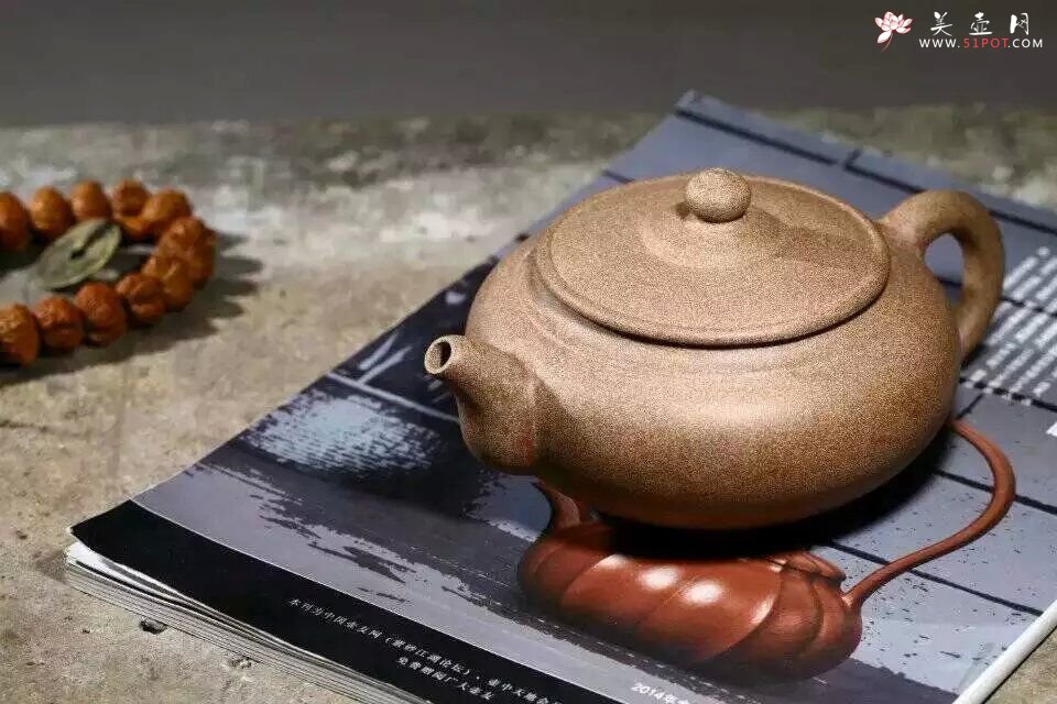 紫砂壶图片：桃花泥韵香 - 美壶网