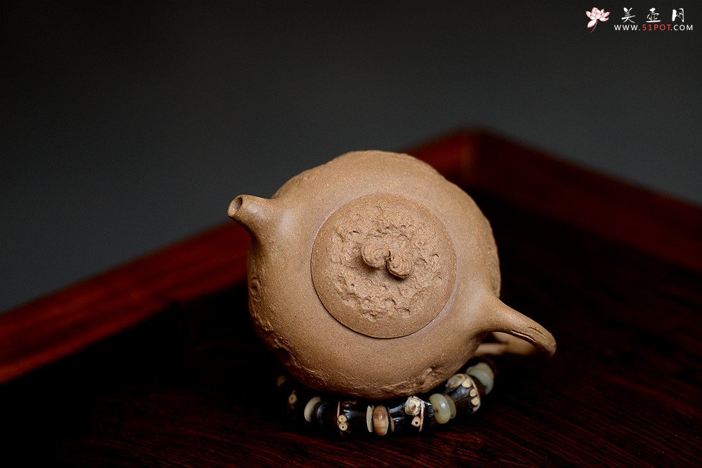 紫砂壶图片：姜建荣全手作品 古朴之味~~~沧桑质感 全手龚春 - 美壶网