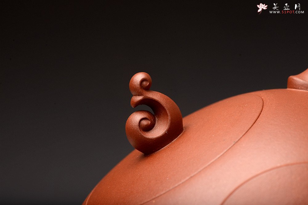 紫砂壶图片：于洪霞原创力作 全手大品‘源’ 韵味十足 线条流畅 - 美壶网