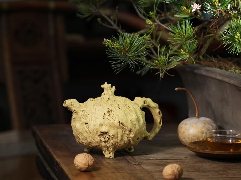 紫砂壶图片：根 - 美壶网