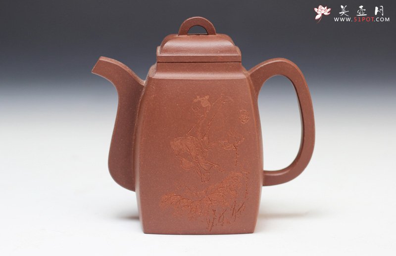 紫砂壶图片：汉方壶 - 美壶网