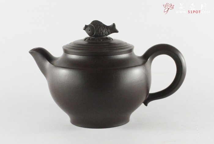紫砂壶图片：年年有余 - 美壶网