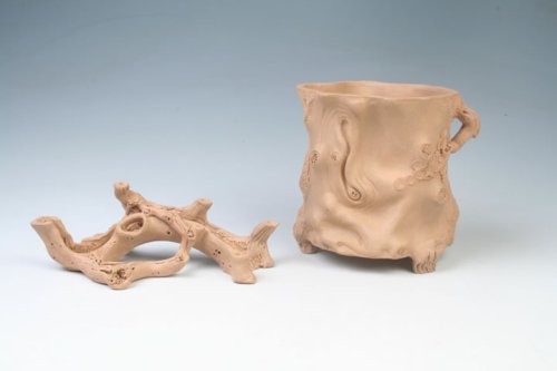 蒋益军紫砂壶 新文房四宝 原矿段泥