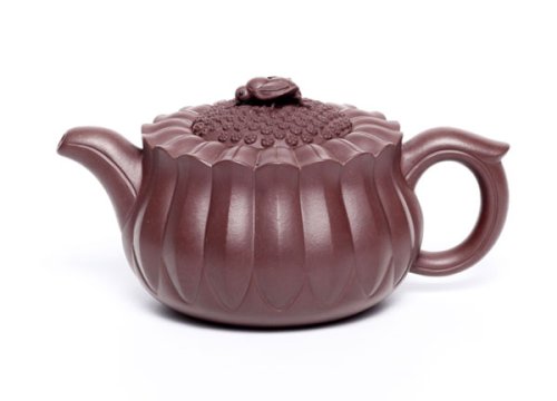 唐六琴紫砂壶 蜂菊壶 原矿紫泥