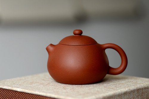 泓渝山房紫砂壶 美壶特惠 圆润饱满 实用小品 文旦 原矿清水泥