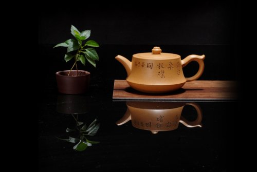 汪洋紫砂壶 柱础 原矿段泥