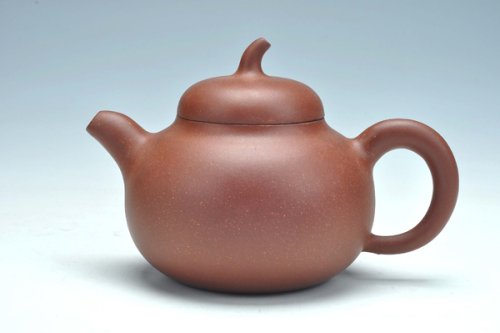 周曙峰紫砂壶 茄段 原矿底槽清