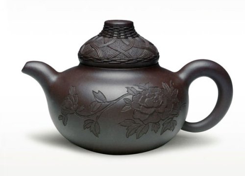 唐六琴紫砂壶 大富贵壶 原矿紫泥