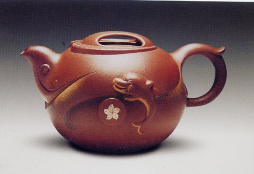 葛军紫砂壶 百年沧桑迎回归 原矿清水泥