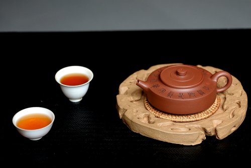 钱伟刚紫砂壶 钱伟刚新品 文气周盘 古朴大方 实用佳品 原矿清水泥