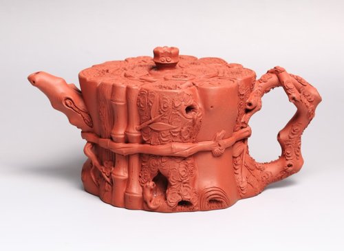 蒋益军紫砂壶 大岁寒三友 原矿清水泥