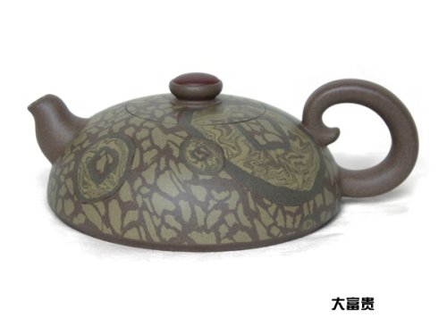 吕俊庆紫砂壶 大富贵 原矿紫泥