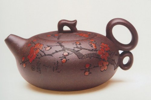 沈汉生紫砂壶 溢香 原矿紫泥