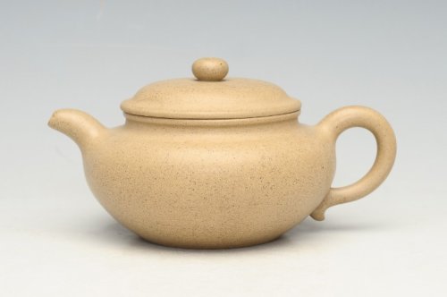 周建良紫砂壶 手磨本山绿纯手工制作仿古壶 本山绿泥