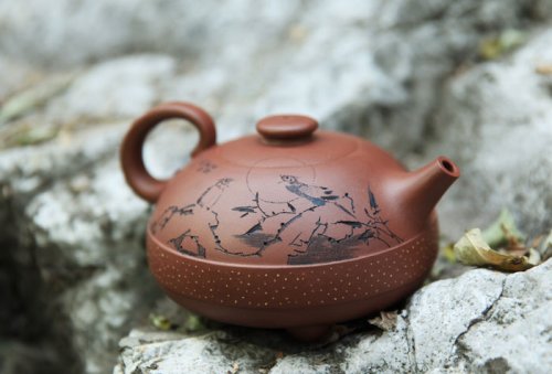 厉上清紫砂壶 金砂玉带 原矿清水泥