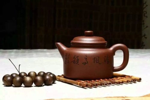 周庚大紫砂壶 德钟 原矿底槽清