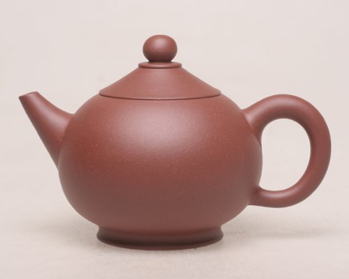 周群芬紫砂壶 圆亭 原矿清水泥