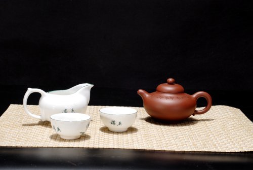 汪洋紫砂壶 乳丁 原矿清水泥