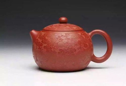 杨莲凤紫砂壶 倒把西施 原矿朱泥