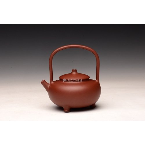 鲍燕平紫砂壶 神兽 原矿紫泥