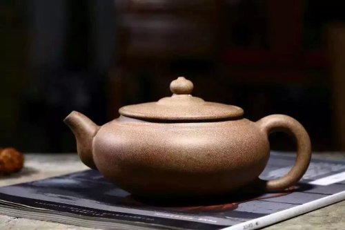 穆旭芬紫砂壶 桃花泥韵香 