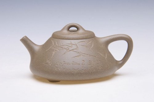 刘红霞紫砂壶 霸气子冶石瓢壶 老段泥
