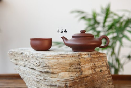 杨伟倩紫砂壶 小虚扁壶 原矿底槽清