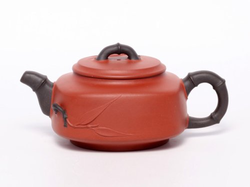 朱建伟紫砂壶 方竹 原矿清水泥