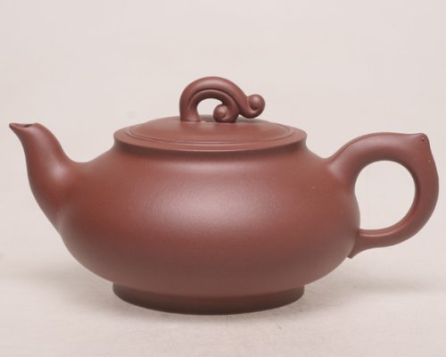 周群芬紫砂壶 鱼水情 原矿清水泥