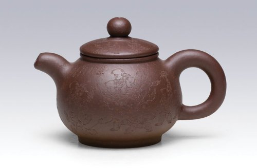 陈顺培紫砂壶 德福壶 原矿紫泥
