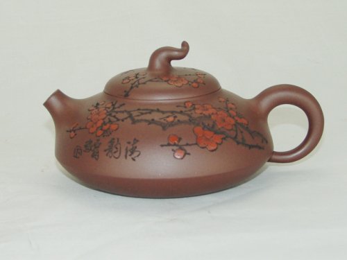 沈汉生紫砂壶 国色天香 原矿底槽清