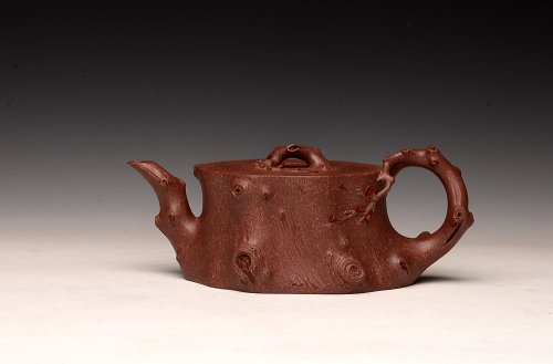 单志萍紫砂壶 单志萍新作 苍劲之意 古拙之风  全手梅桩 经典作品 原矿紫泥