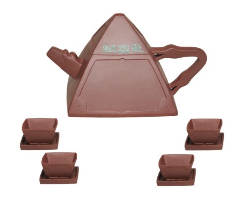 陈惠红紫砂壶 鱼灵龙套具 原矿紫泥