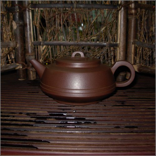 许红娟紫砂壶 天地方圆壶 