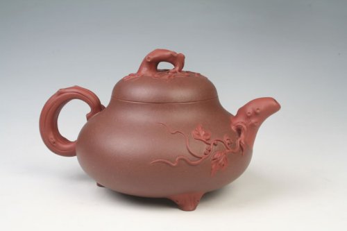 蒋益军紫砂壶 大智壶 原矿紫泥