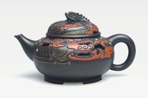 唐六琴紫砂壶 飞黄腾达壶 