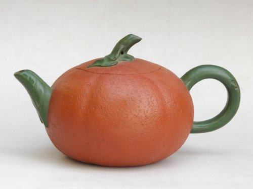 凌达君紫砂壶 桔子壶 原矿清水泥