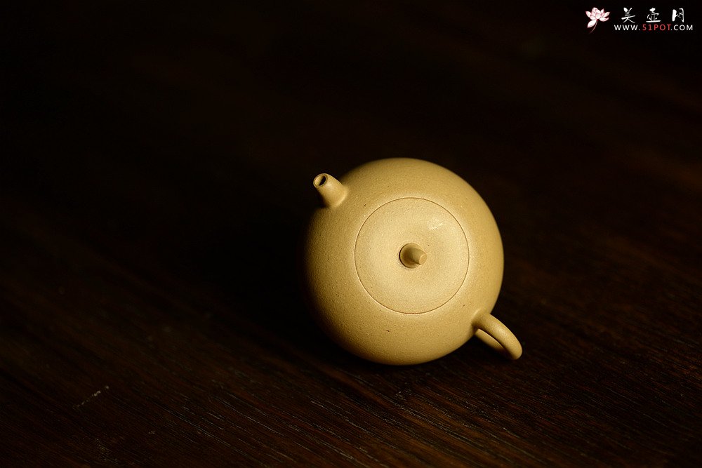 紫砂壶图片：于洪霞全手新品 娇小可人 纯正本山段泥  秋之小瓜  - 美壶网